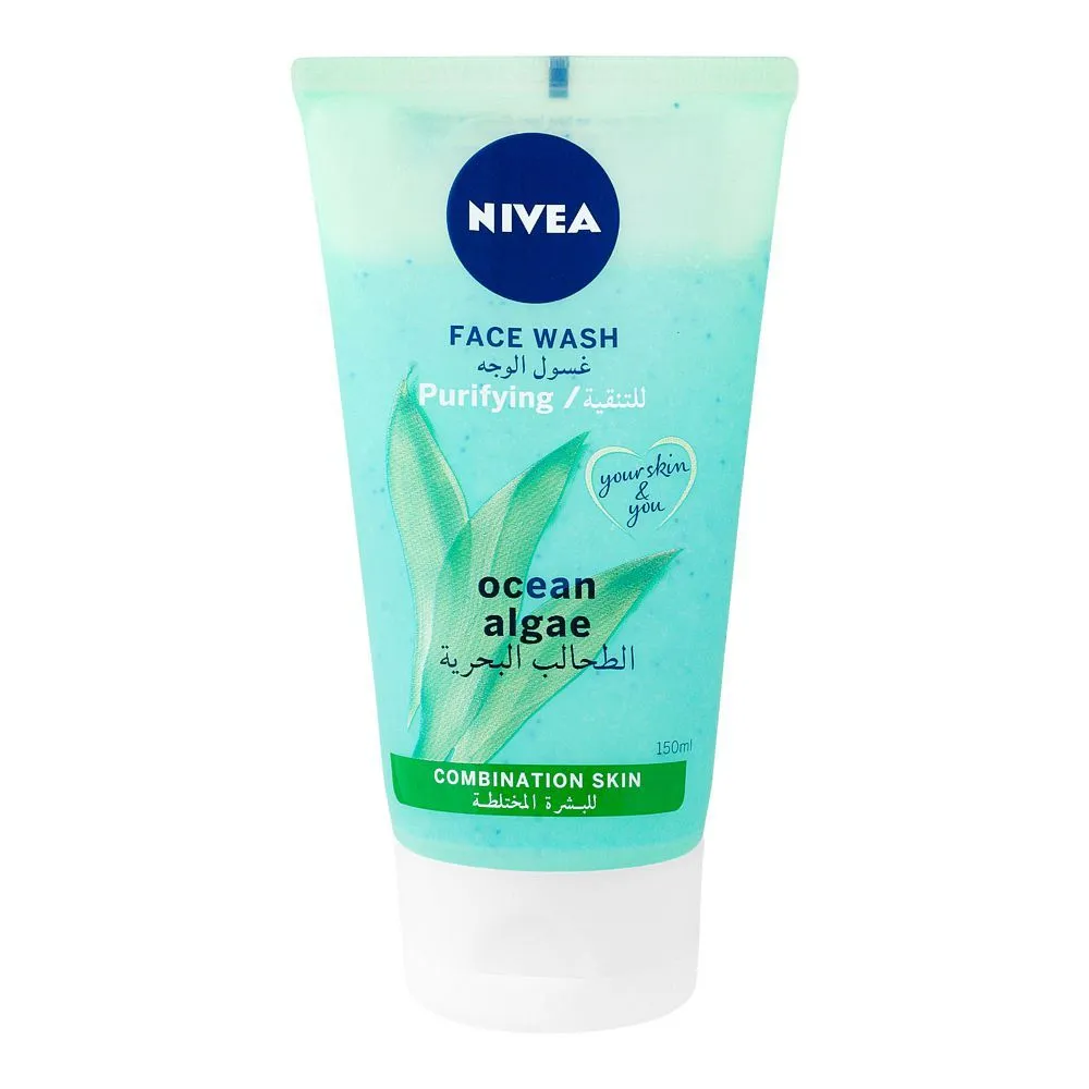 Nivea Face Wash Purifying Ocean Algae 150ML