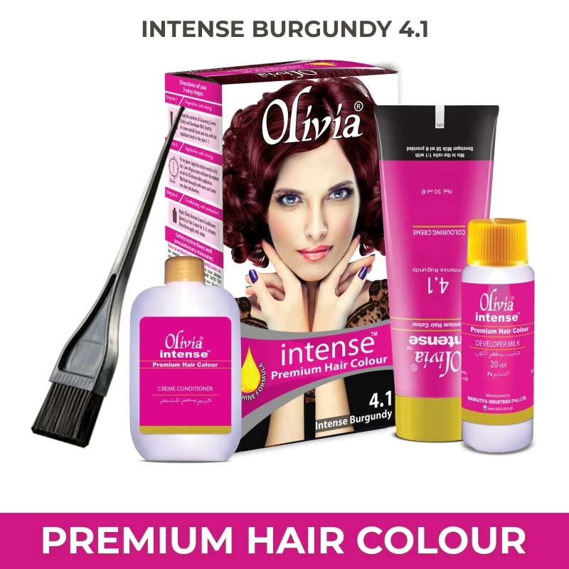 Olivia Hair Color Intense Burgundy 4.1