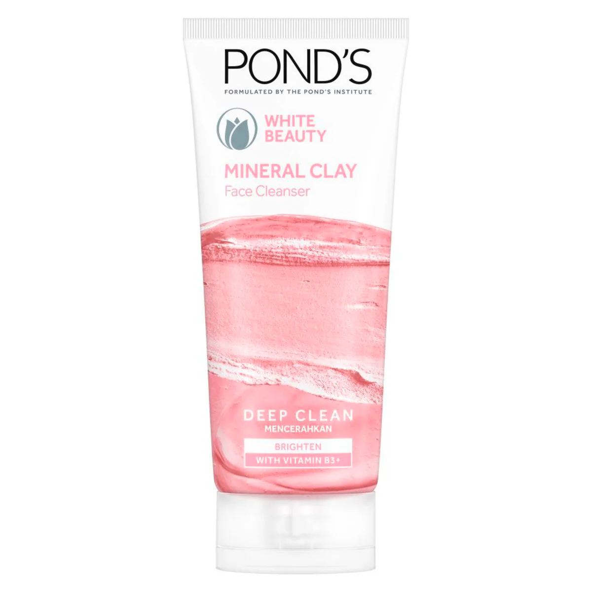 Pond's Facial Cleanser Mineral Clay Bright Beauty 90G