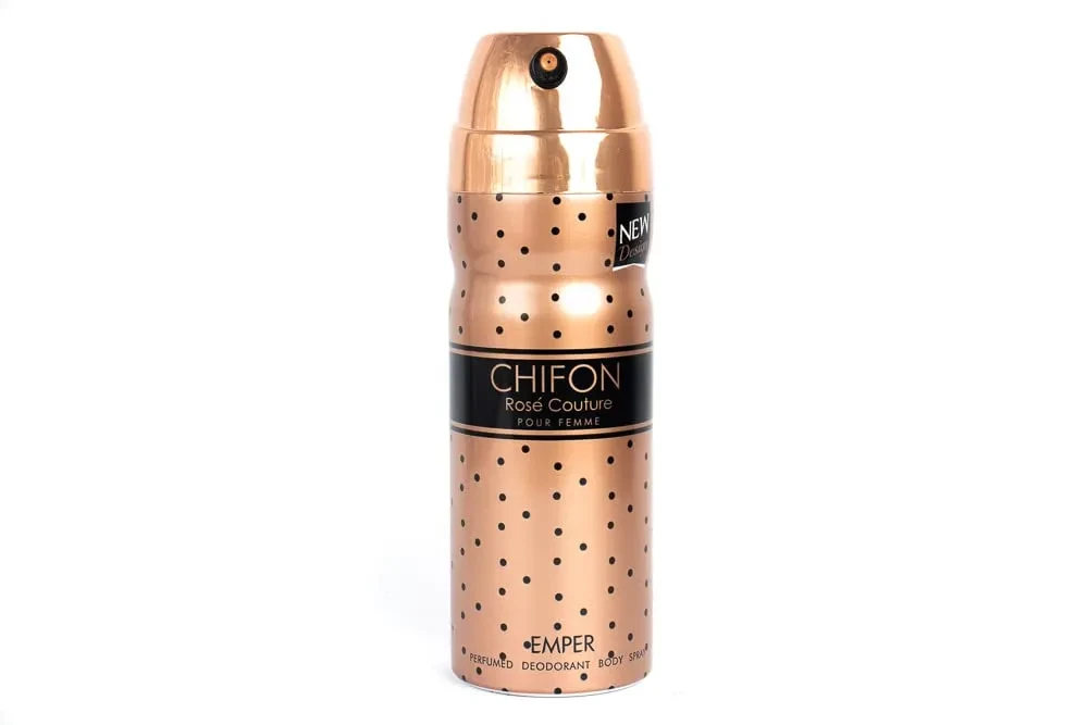 Emper Deodorant Body Spray Chifon Rose Couture Femme 200ML