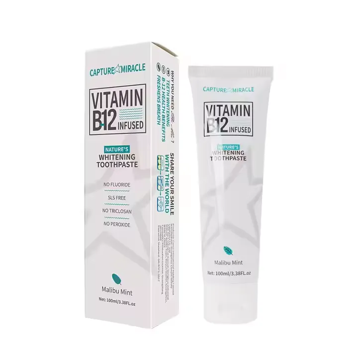 Capture Miracle Toothpaste Vitamin B12 Infused Malibu Mint PM6945