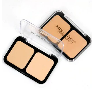 Miss Rose Face Compact Powder 2In1
