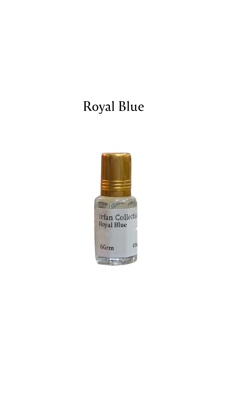 Concentrated Perfume Oil Royal Blue Oriental Rasasi Expressions 6ML