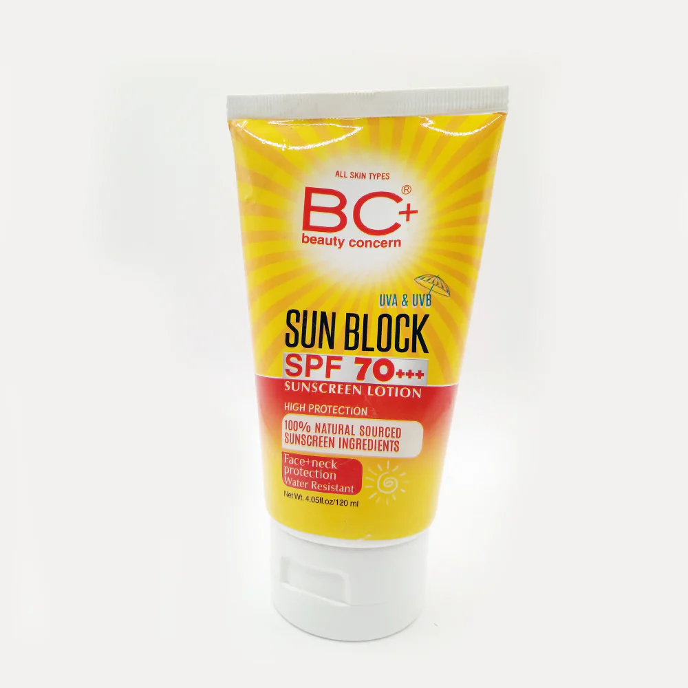 BC+ Sunscreen SPF 70+ 120ML