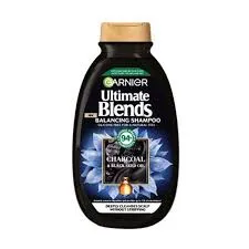 Garnier Shampoo Ultimate Blends Charcoal And Black Seed 300ML