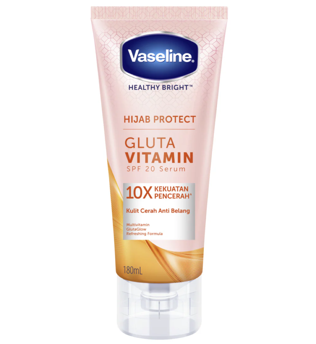 Vaseline Sunscreen Serum Hijab Protect Gluta Vitamin 300ML
