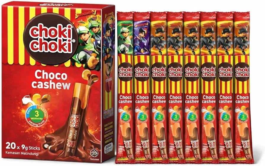 Choki Choki Choco Cashew Chocolate Bar 9G