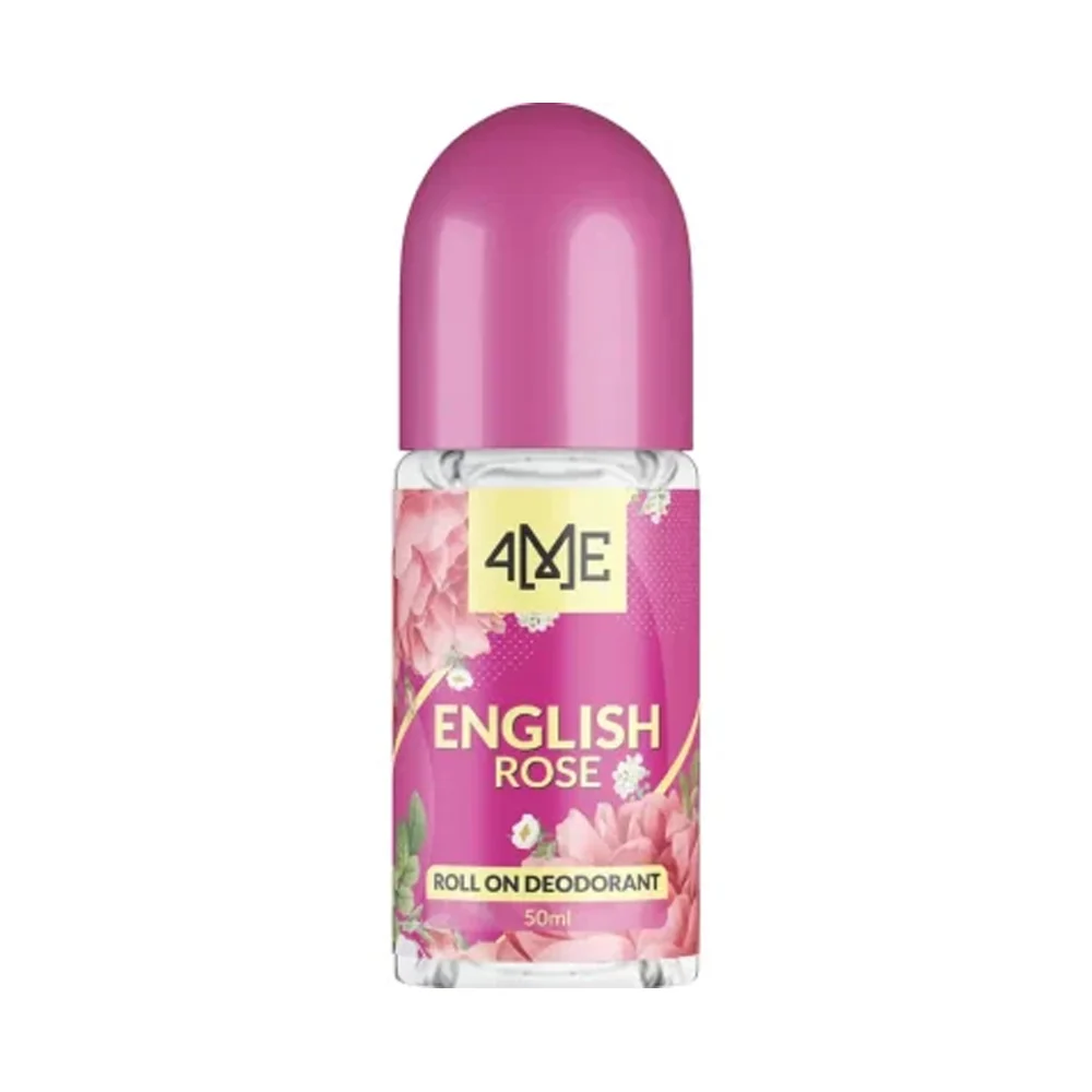 4Me Deodorant Roll On English Rose 50ML