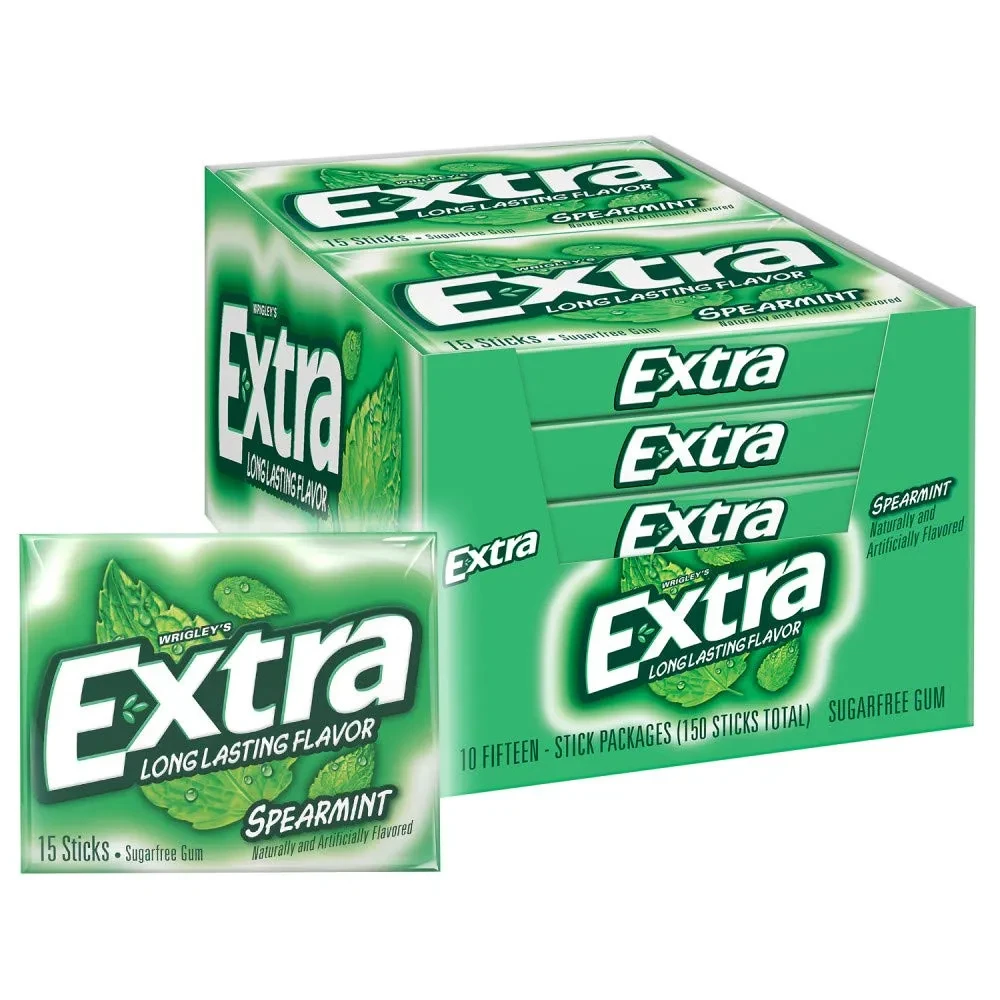 Extra Gum Usa 15Sticks Spearmint