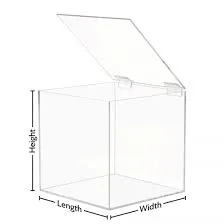 Gift Box Accryllic Crystal 18*12*6