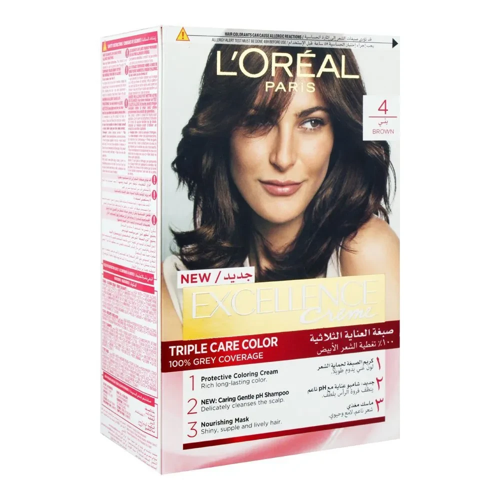 Loreal Excellence Hair Color 4.00