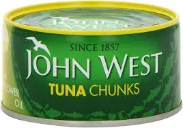 John West Fish Tuna Chunks 185G