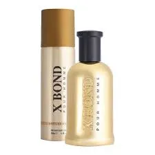 Louis Oliver Deodorant Body Spray X Bond Bottled Gold 200ML