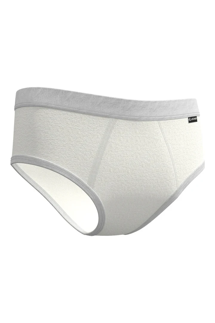 Jockey Wedgefly Brief Small 28-30 White
