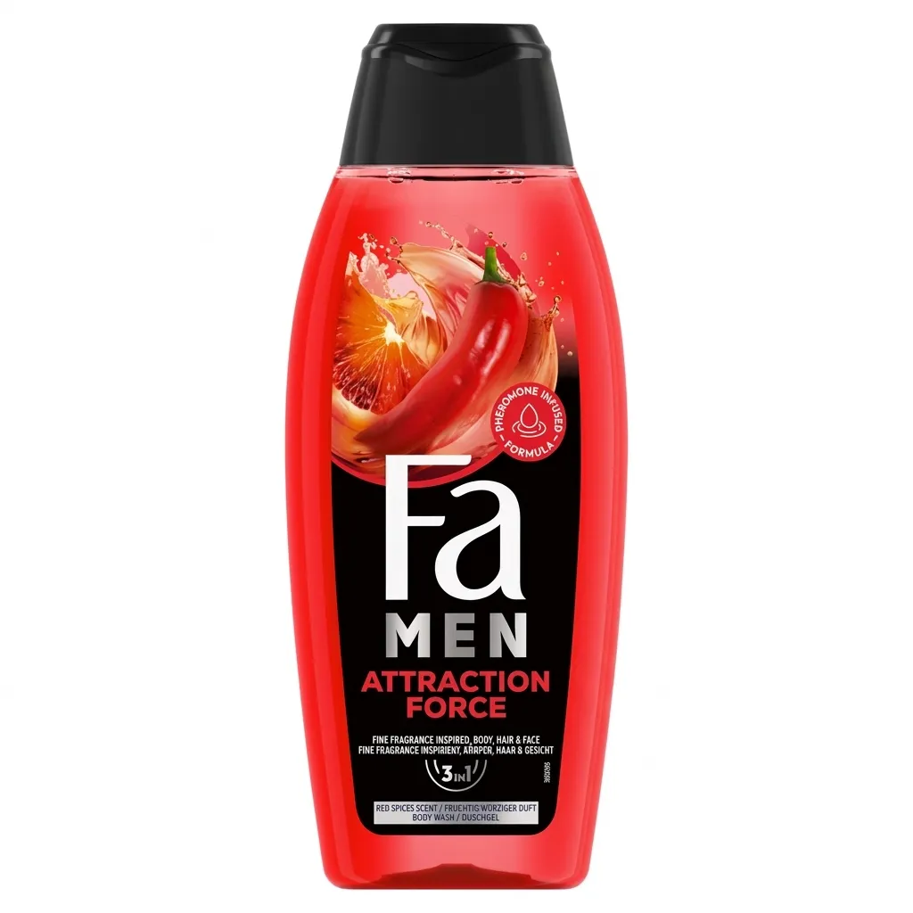 Fa Body Shower Gel Men Attraction Force 400ML