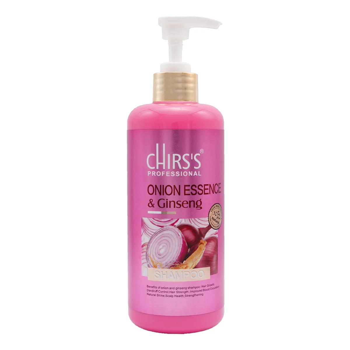 Chirss Shampoo Onion Essence And Ginseng 250ML