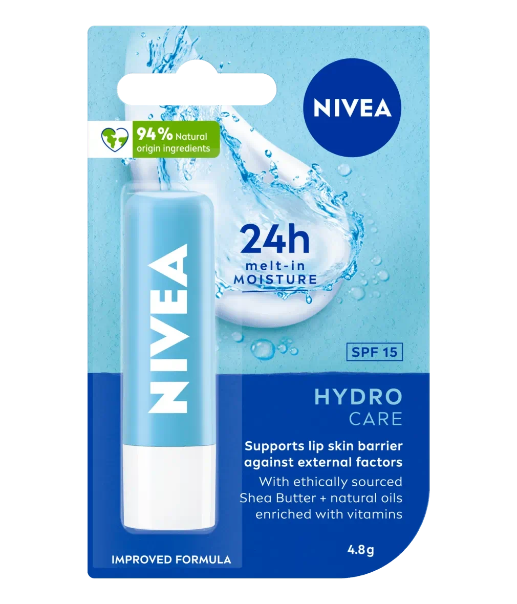 Nivea Lip Balm Hydro Care 24H 4.8G