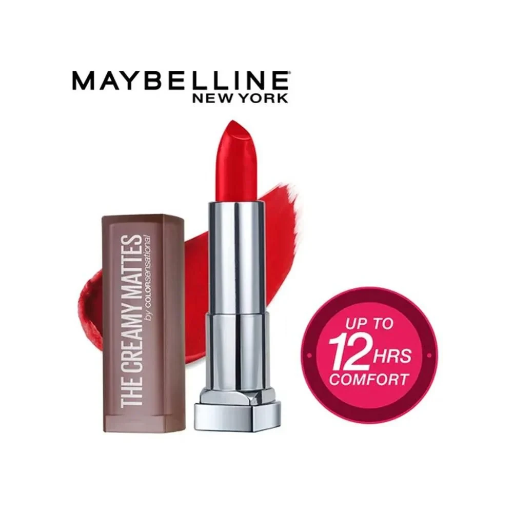 Maybelline Lipstick Sensational Creamy Matte 632 Chilli Bomb