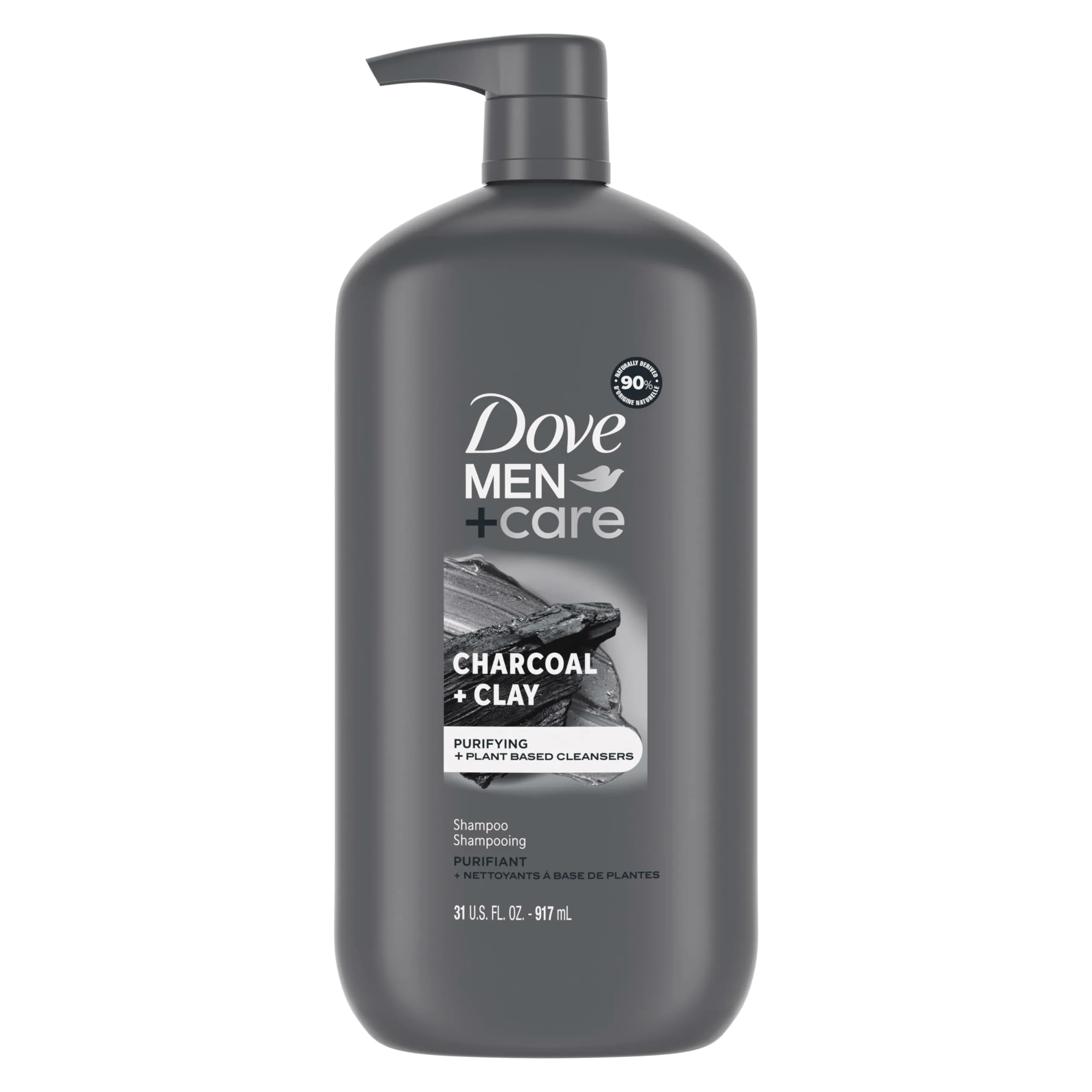 Dove Shampoo Men Care Charcoal + Clay 917ML