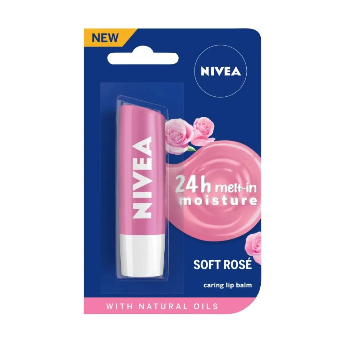 Nivea Lip Blam Soft Rose 4.8G