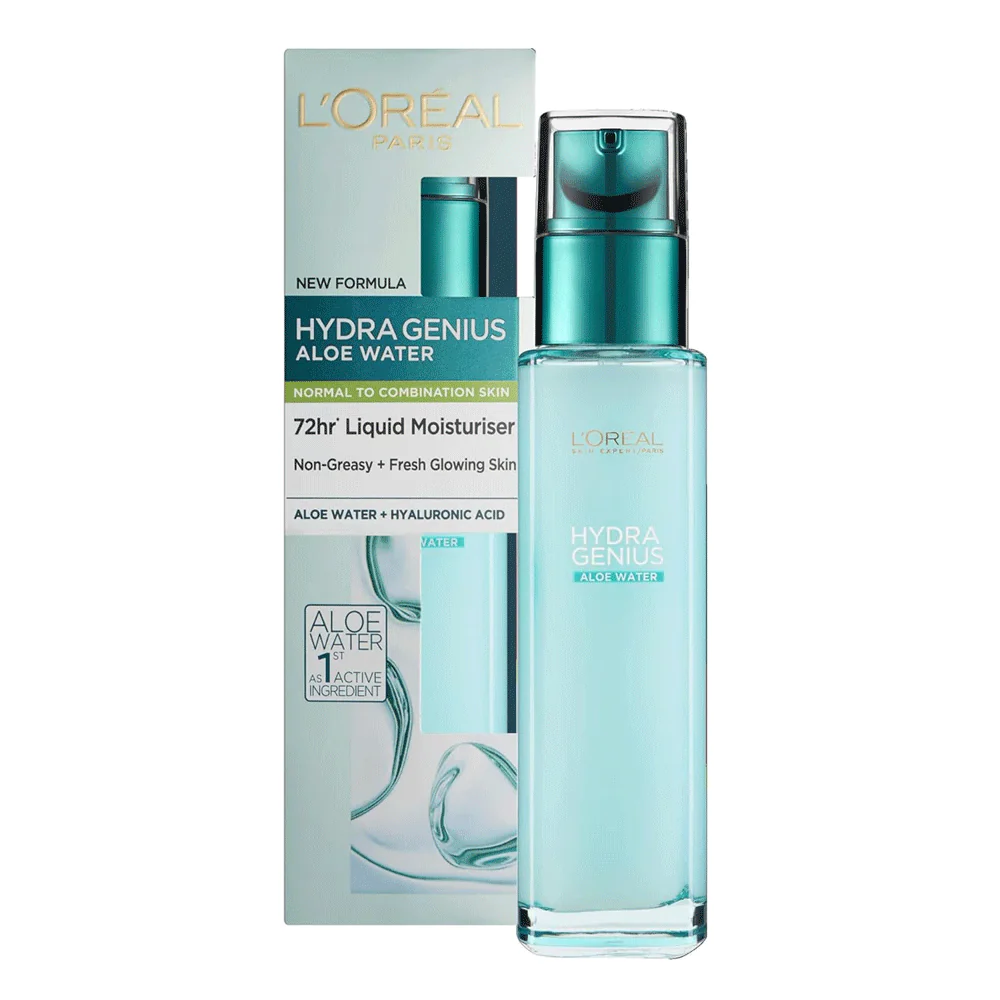 Loreal Liquid Moisturizer Hydra Genius Aloe Water 70ML