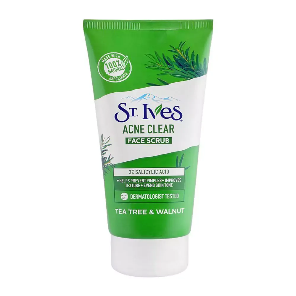 Green Leaf Face Scrub Pk Walnut 100ML
