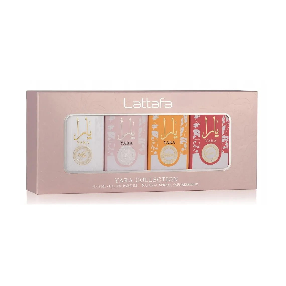 Lattafa Eau De Parfum Yara Collection Mini Set 5ML 4Pcs