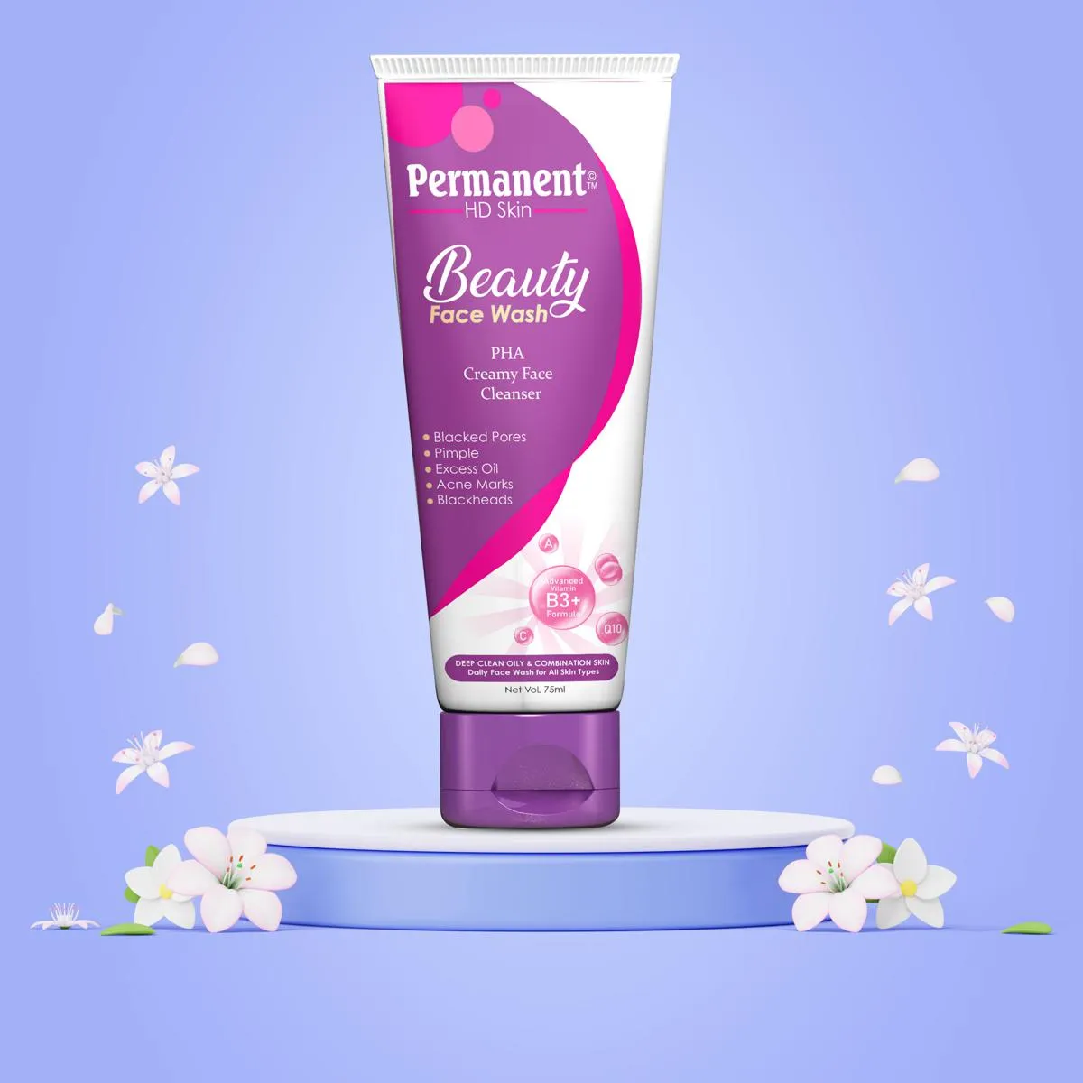 Parmanent Facewash Beauty PK 75ML