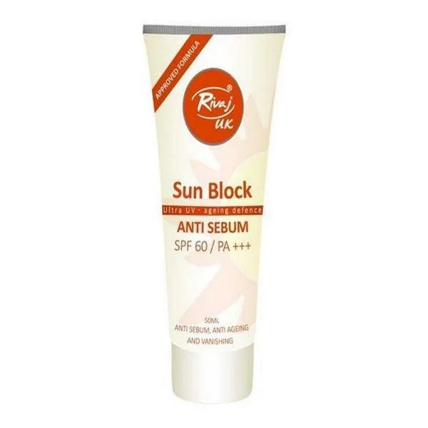 Rivaj Sunblock SPF-60 Anti Sebum 50ML