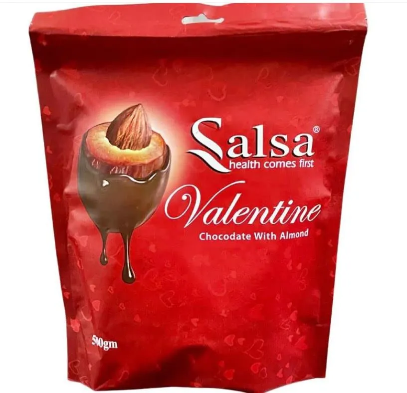Salsa Dates With Almond Chocolate Valentine 500G