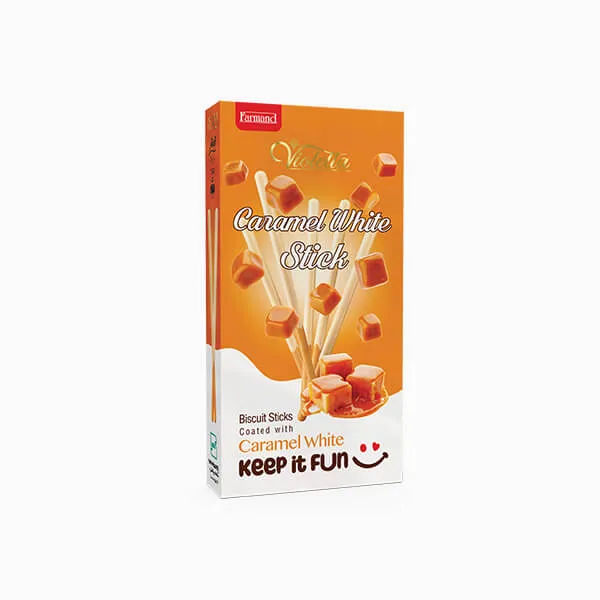 Farmand Violetta Chocolate Caramel White Product 100G