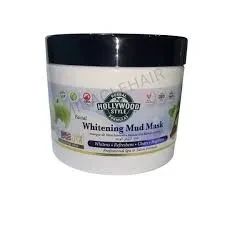Hollywood Style Facial Jar Whitening Mud Mask 283G