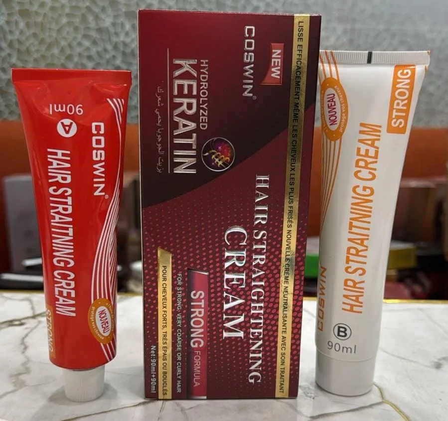 Coswin Hair Straightening Cream 90ML*2