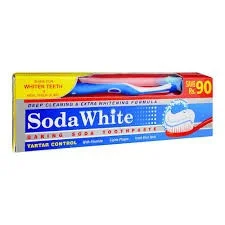 Soda White Toothpaste With Brush 135G