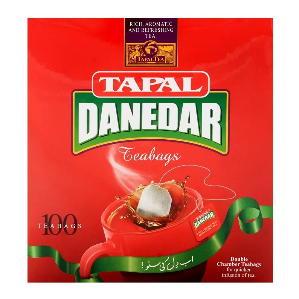 Tapal Black Tea Bags 100P Danedar