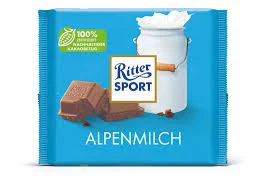 Ritter Sport Chocolate Alpenmilch Bar 250G