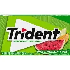 Trident Gum Watermelon