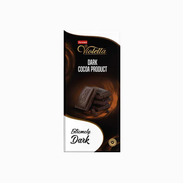 Farmand Violetta Chocolate  Dark Extremely Dark 100G