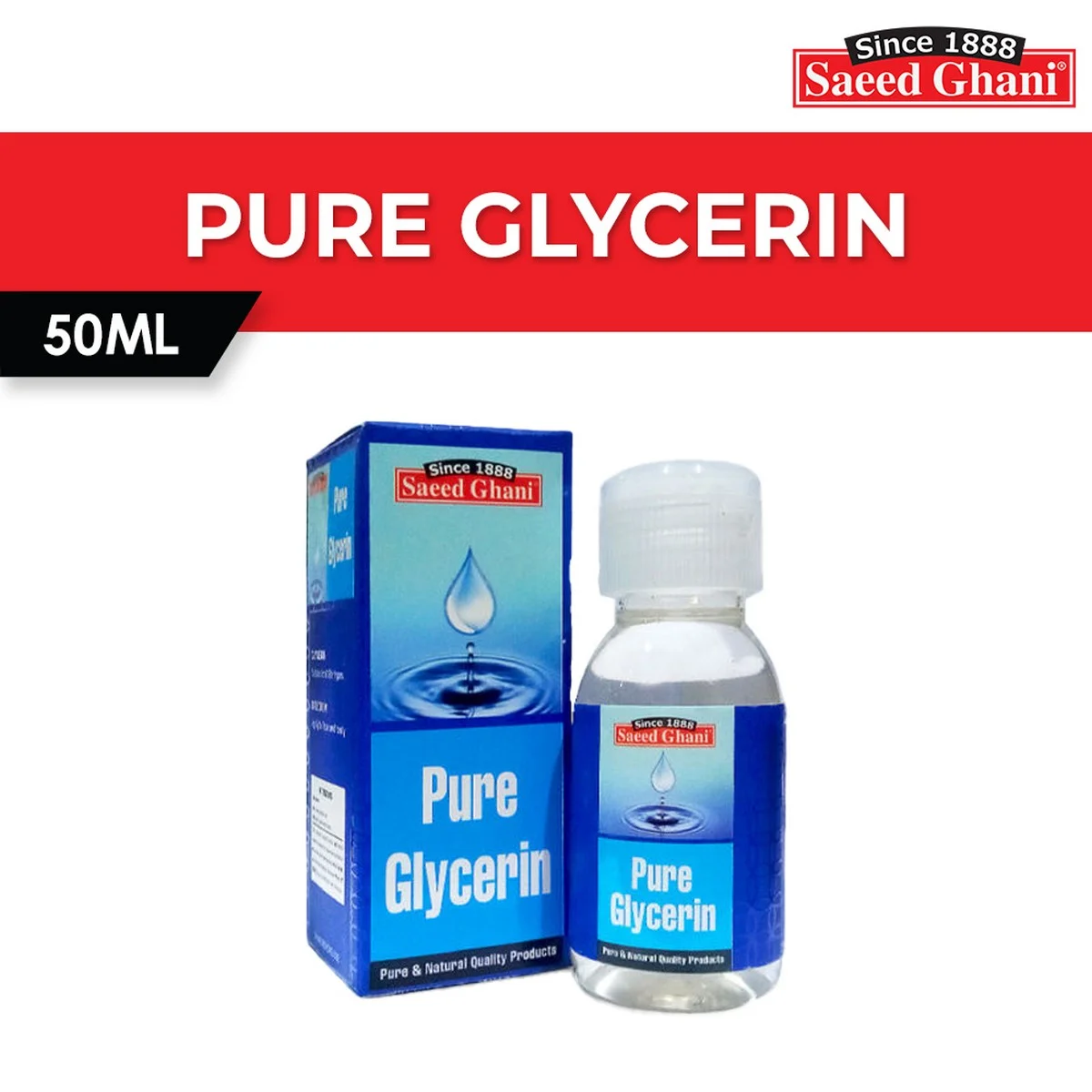 Saeed Ghani Glycerin Pure 50ML