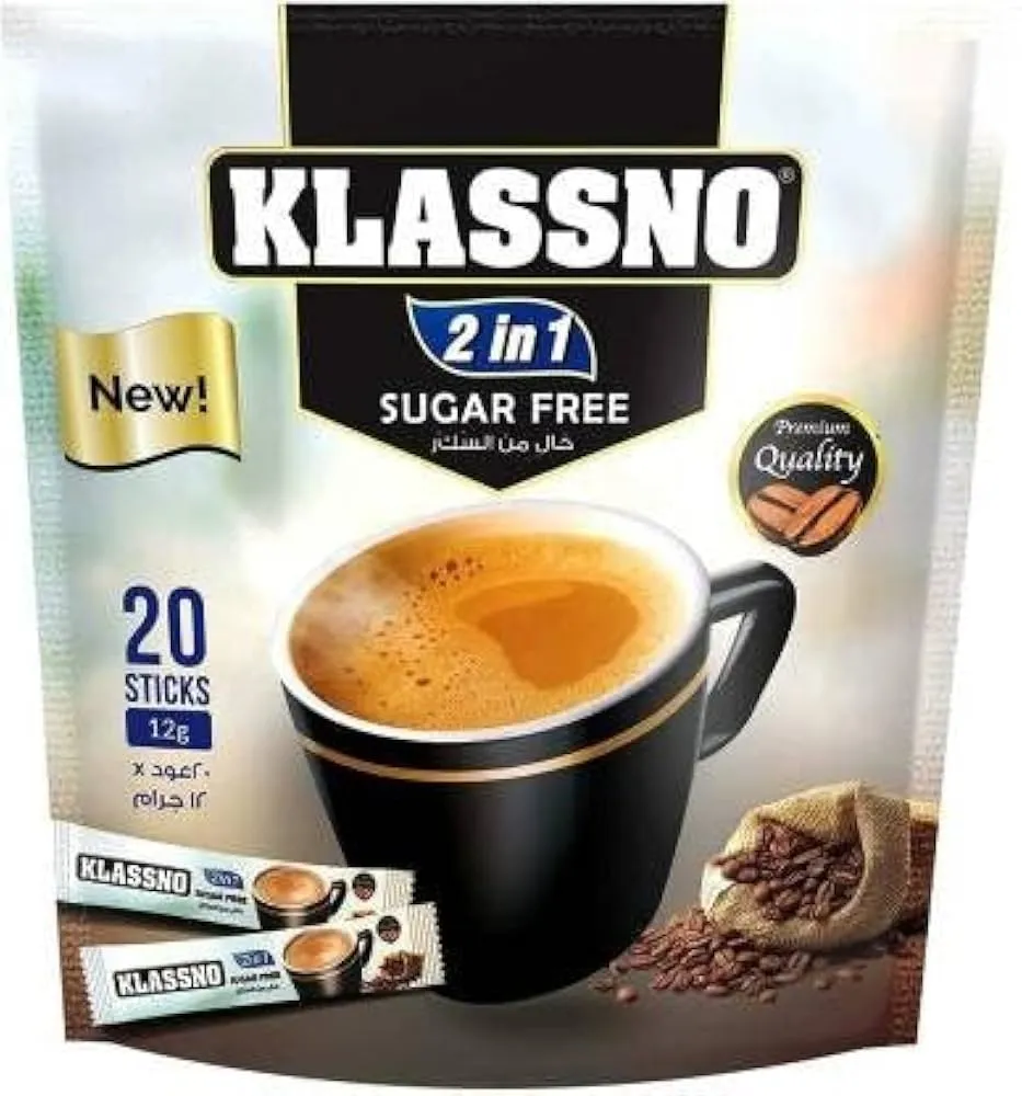 Klassno Coffee Sugar Free Sachet 12G