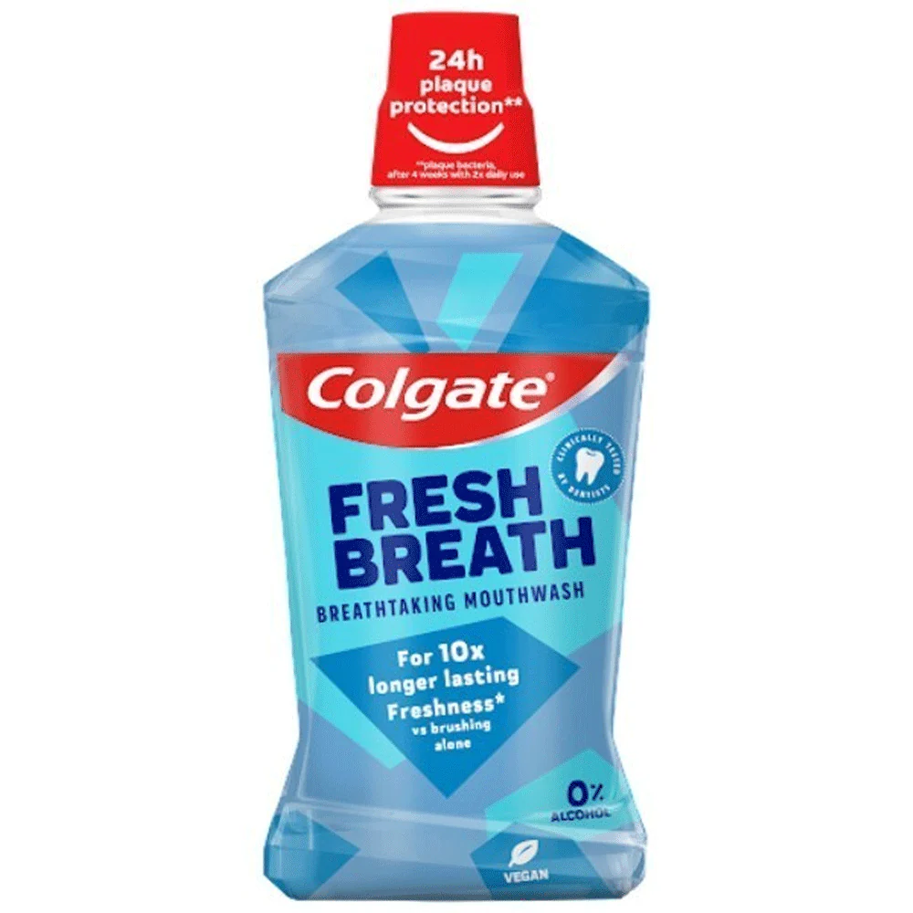 Colgate Mouthwash Fresh Breath 500ML