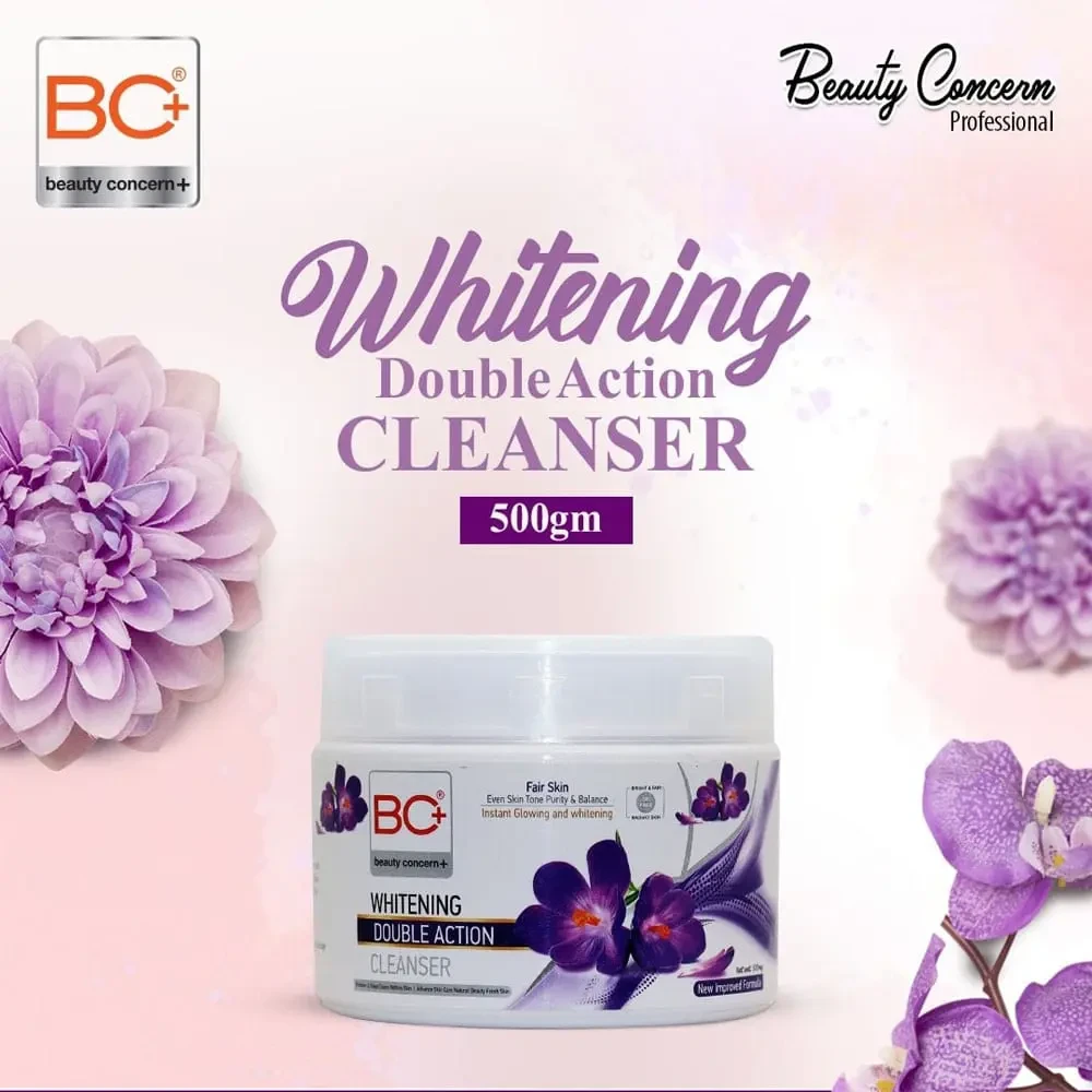 Bc+ Facial Jar Whitening Double Action 500G