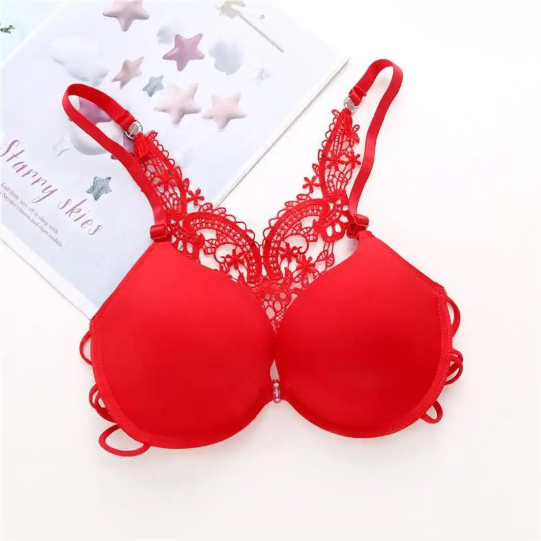 Butterfly Front Open Bra P15-1