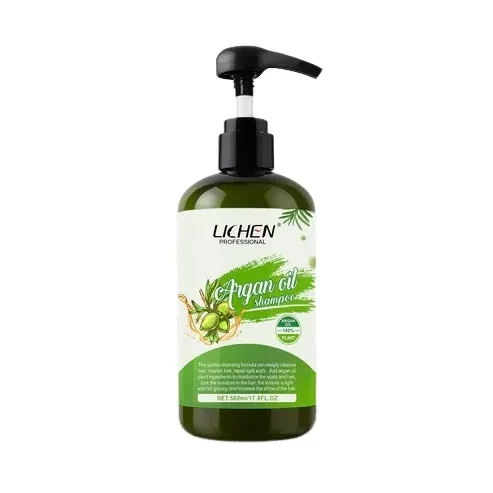 Lichen Shampoo Pump Argan Oil 500ML