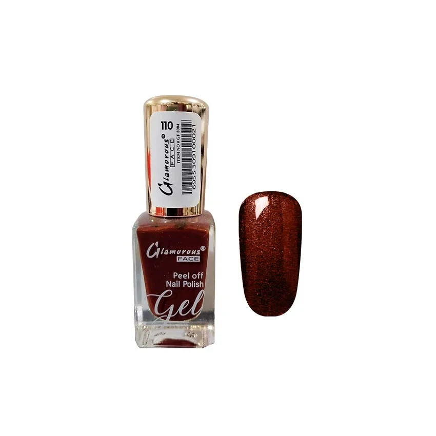 Glamorous Face Nail Polish 8004 Peel Off Gel 110