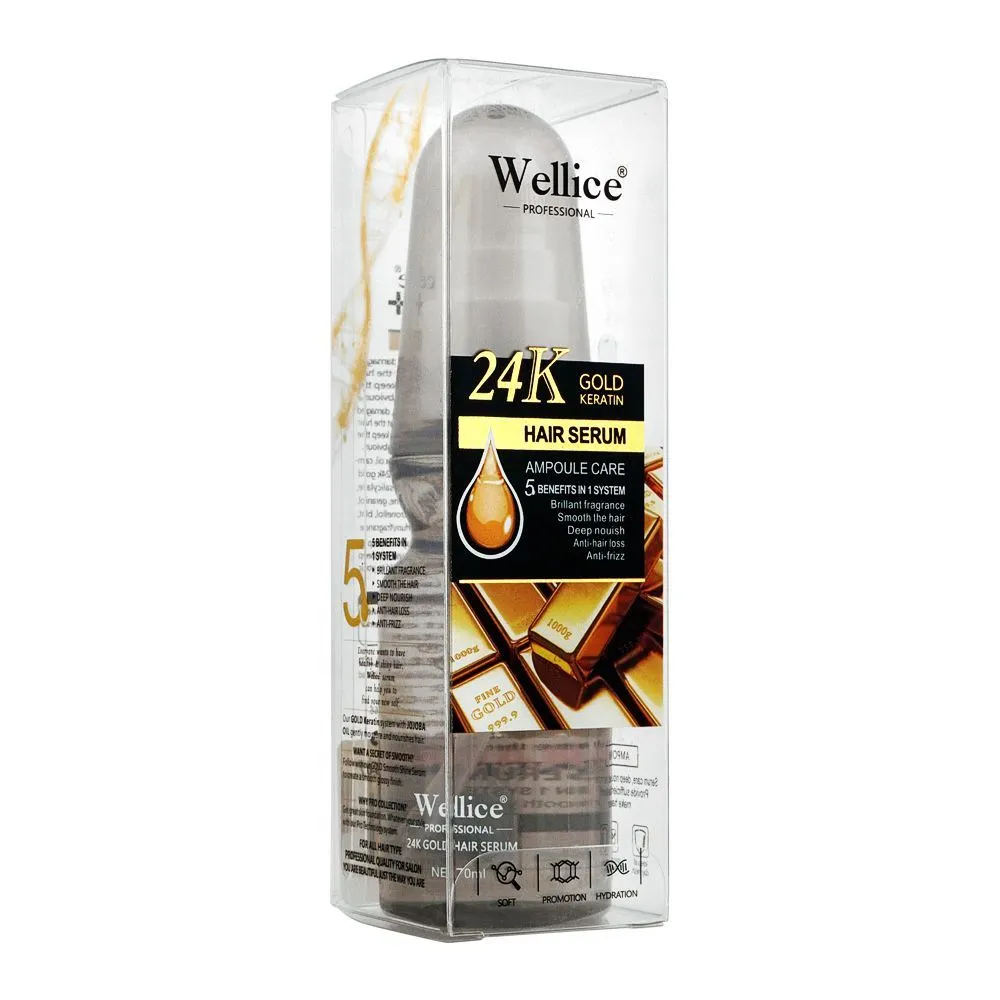 Wellice Hair Serum Gold 70ML