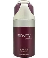 Rave Deodorant Body Spray Envoy Women 250ML