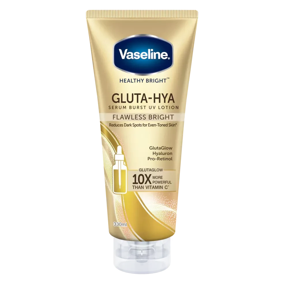 Vaseline Lotion Serum Burt's Flawless Bright 330ML