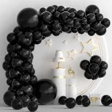 Birthday Celebration Ballon 10pcs Black