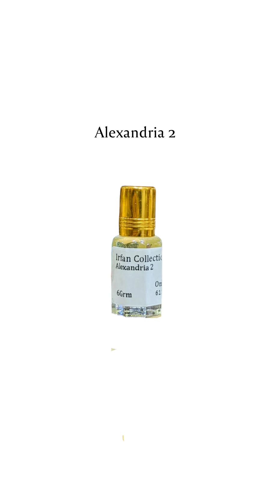 Concentrated Perfume Oil AAttar Alexandria 2 French Xerjoff Onlyfans 6ML